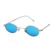 Gafas de Sol Jamie 7176 Gafas de Sol Metálicas de Moda Europeas y Americanas con Monturas Pequeñas Únicas y Lentes Oceánicas