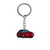 Elemento de carro chaveiro bolsa chaveiro pingente líquido vermelho pingente fofo pequenas joias comércio eletrônico transfronteiriço atacado