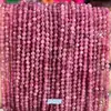 2mm 3mm 4mm Piedra Natural Facetada Bolas Pequeñas Cortadas Facetadas Cuentas Sueltas Accesorios para Joyería DIY Pulsera con Cuentas Collar Al por Mayor