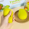 Bloques de Construcción Mango Exprimidor Fruta de Simulación Cambio de Color por Temperatura Diferencia Artefacto para Ventilar la Oficina Juguete de Descompresión