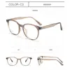 Gafas Dr.Lolly Estilo Coreano Ultraligeras Color Té Frío Montura Ovalada para Hombres, Gafas Profesionales Graduadas, Monturas para Gafas con Filtro de Luz Azul para Caras Cuadradas y Redondas