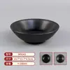 Mesa de Hot Pot Rústica Estilo Hombre Derretido, Tazones de Cerámica Melamínica Resistentes a la Rotura, Platos para Aceite y Platos para Carne de Res Fresca