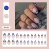Pegatinas Populares para Uñas Portátiles Transfronterizas Uñas de Ballet Europeas y Americanas Uñas Portátiles Piezas de Uñas de Instagram Piezas de Uñas Removibles
