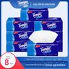 Tempo Debao lenço 4 camadas 90 folhas pacote com 8 sem perfume lenço para bebê Pacote Família lenço umedecido