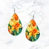 Aretes de Acrílico Gota de Agua Producto Nuevo Día de San Valentín Submarino Acrílico Regalo Transfronterizo Mariposa Aretes para Mujer y Navidad