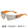 Gafas de Sol sin Montura para Mujer Estilo Y2K Punk Gafas de Sol Deportivas Nuevo Transfronterizo Gafas de Sol de Moda Coloridas para Hombre