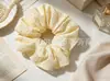 Goma para el pelo versátil y elegante, estilo coreano, scrunchie fresco y dulce para mujeres, accesorios en stock, disponible para venta al por mayor