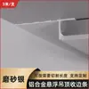 Perfil de Teto Suspenso em Liga de Alumínio Faixa de Emenda Sombra para Teto de Alumínio Faixa de Borda em T Linha de Canaleta em U para Placa de Gesso
