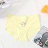 Ropa Interior para Niñas Algodón Triángulo Lindo Dibujo Animado Niñas Medianos y Grandes Bebé Shorts de Cuatro Esquinas Ropa Interior para Niñas de Primaria