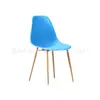Silla de Comedor Multicolor Transfronteriza Personalizada Venta al por Mayor Silla con Respaldo Estilo Eames Silla para Hotel Restaurante Comercial Ocio Negociación Silla de Comedor