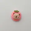 Juguetes de Comida de Dibujos Animados, Conos de Pan, Animalitos, Accesorios de Resina con Pegamento de Crema para Manualidades, Pasadores para el Cabello, Fundas para Teléfonos Móviles, Pegatinas para Vasos de Agua