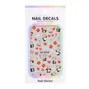 Pegatinas Originales para Uñas de Año Nuevo Pony 5D en Relieve Tridimensional Carpas de la Fortuna Pegatinas para Uñas DIY Decoraciones Estilo Hg