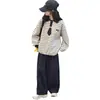 Conjunto de Sudadera a Rayas para Niñas, Nuevo Estilo Primavera y Otoño 2025, Conjunto de Otoño para Niños, Sudadera Coreana de Otoño para Niñas Grandes