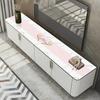 Mantel para Mueble de TV de Cuero Nórdico con Patrón de Imitación de Mármol para el Hogar, Impermeable y a Prueba de Aceite, Cubrepaño Resistente al Desgaste para Mueble de TV