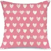 Funda de Almohada Decorativa de Amor para el Día de San Valentín de Venta Caliente Transfronteriza Funda de Cojín Decorativa de Lino para Interiores y Exteriores Impresa