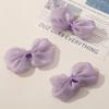 Dulces y Lindos Corazones Femeninos Hilo Perlado Colorido Lazos Accesorios DIY Hechos a Mano Pinzas Pinzas para el Cabello Joyería Accesorios