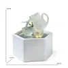 Fuente de Fortuna de Bola Giratoria Entrada de Oficina Feng Shui Bola de Fortuna Sala de Estar Escritorio Adorno Decorativo para Mejorar la Riqueza Pequeño