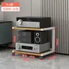 Rack para Amplificador, Soporte para Amplificador de Tubos, Gabinete de Audio Móvil, Reproductor de CD para Audiófilos, Rack de Almacenamiento para Equipos de Mezcla