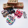 Nuevos Zapatos Melissa nelissa 2024 para Niños y Niñas Sandalias Planas Estampadas Zapatos de Playa de Verano para Bebé