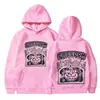 Sudadera con Capucha Libertad Camisa de Manga Larga Sudadera con Capucha y Sin Cierre Sudadera Harajuku Temporada de Primavera