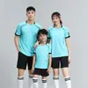 Uniformes de competición impresos para equipo de entrenamiento escolar, uniformes de fútbol transfronterizos, conjuntos de entrenamiento para niños y adultos