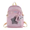 Mochila Escolar a Cuadros Retro para Estudiantes de Secundaria y Preparatoria, Alto Valor Estético, Mochila Minimalista de Nicho, Mochila de Viaje de Gran Capacidad