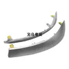 Saída de ar com moldura prateada, tira decorativa, adequada para Corolla 07-13 55436-02150 55433-0212