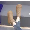 Botas de Nieve para Mujer en Invierno Forradas de Felpa y Engrosadas Nueva Moda 2025 Suela Gruesa Suela Suave Antideslizantes Impermeables Cálidas Ligeras Botas de Algodón