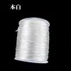 Pulsera trenzada de cuerda con nudo chino al por mayor de fábrica, collar de cuerda roja, línea hecha a mano DIY de 100 metros, línea de seda coreana 7