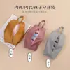 Bolsa de Higiene Pessoal Portátil à Prova d'Água para Viagem Organizador de Cosméticos para Roupas Íntimas e Meias Armazenamento de Mala Bolsa de Mão