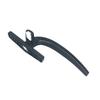 Manija de Siete Caracteres Aleación de Aluminio Sólido Manija Redonda para Ventana Tipo Pie Plano 50 Ventana Abatible Ventana de Puente Roto Manija Redonda Manija de Pie Plano