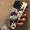 Lindo Kouromi para iPhone15 Funda para Teléfono Apple 14/13 Color Plata 12promax Carcasa Dura 11 Premium X
