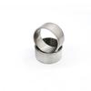 Manguito de eje, manguito de acero, diámetro interior 16, diámetro exterior 21, 20, 22, 24 y 25 mm, casquillo resistente al desgaste, manguito de cojinete, manguito de posicionamiento, manguito guía