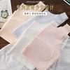 Ropa interior de desarrollo para niñas de secundaria y preparatoria, de 8 a 18 años, sin costuras, hermoso diseño en la espalda, transpirable, cómoda, sujetador con copa fija