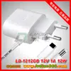 Adaptador de Corriente de Monitoreo 12V2A 12V1.5A 12V1A Resistente a la Lluvia Montado en Pared Fuente de Alimentación de Pulgar Hikvision