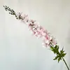Flor Artificial de Nuevo Producto Transfronteriza Delphinium Boda Decoración del Hogar Flor Falsa Flor para Guía de Camino Arreglo Floral Accesorios para Fotografía
