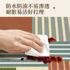 Mantel individual estilo americano, impermeable y a prueba de aceite, mantel sin lavado, lujo ligero con un toque de alta gama, nuevo modelo 2025, mantel para mesa de café, mantel para escritorio del hogar