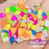 100 Piezas de Pedrería para Uñas, Pedrería Aurora, Pedrería Forma Fantasma, Pedrería New York Storm, Pedrería Hotfix al por Mayor