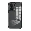 Adequado para capa de celular com airbag nos quatro cantos galvanizado oppoReno13 A5Pro transparente Reno14 tudo incluído A96 capa anti-queda