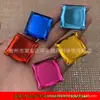 Al por mayor Acrílico Colorido 30x30mm Planos Cuadrados Fondo Plano Cuatro Agujeros Doble Agujero Perforación Accesorios para Ropa Accesorios Perforación