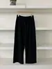 Calça Casual Unissex LAKE2026 Dongdaemun Coreano Verão/Outono com Cintura Elástica, Pernas Retas, Design de Cordão e Alta Elasticidade
