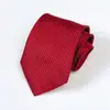 Gravata Formal Masculina para Negócios Preto Profissional Casamento Vermelho Noivo e Padrinho Estilo Coreano Gravata Amarrada à Mão Feminina 8cm de Largura