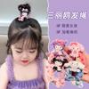 Kuromi Faixa de Cabelo Rabo de Cavalo Infantil Elástico Alto Elástico Elástico Corda de Cabelo Feminino Acessório de Cabelo Bonito Elástico do Bebê Acessórios para o Cabelo