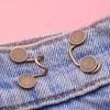 Botão de Ajuste na Cintura Margarida, Botão Destacável Sem Prego para Ajuste da Cintura de Jeans, Fivela Grande de Metal Margarida
