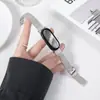A Nova Série de Cores Starlight é Adequada para Pulseiras do Relógio Xiaomi Mi Band 8/9, Pulseiras de Relógio Inteligente com NFC de Aço Inoxidável Metálico