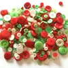 Atacado spot botões de resina de cores mistas adesivos DIY feitos à mão bolsa de materiais Botão Flor botões