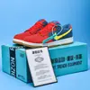 Zapatos para Hombre Aj Putian Dunk Rojo y Azul Yin Yang Conjunto Sb Tenis de Pareja Aj1 Caña Baja Zapatos para Mujer Tenis para Correr
