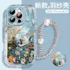 Funda Adecuada para Teléfono Móvil Apple 16Pro con Soporte 14Promax Arte Lujo Iphone16Plus Anticaída 15P