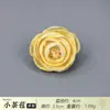 4cm Botão de Chá Adorno de Cabeça Étnico Grampo de Cabelo Flor Artificial para Cabeça DIY Fantasia Antiga Companhia de Bolo Caixa de Presente Flor Decorativa