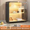 Villa para gatos jaula para gatos, lujosa casa de madera para gatos con puerta de cristal, casa para gatos con arenero integrado, nido para gatos transpirable y ahorrador de espacio